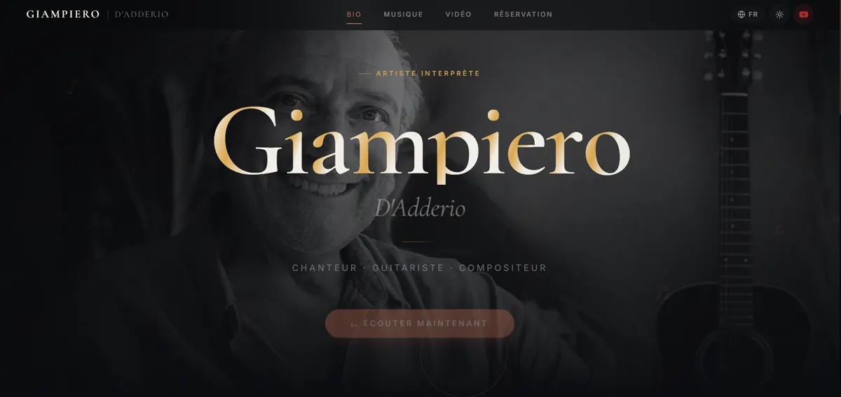 Aperçu du site giam.re